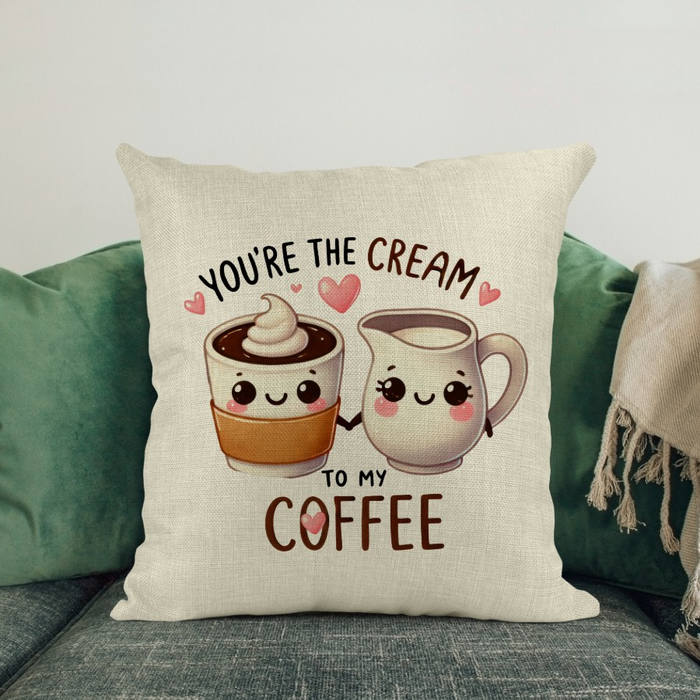 Διακοσμητικό Μαξιλάρι | Cream to my coffee