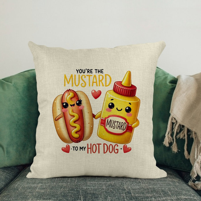Διακοσμητικό Μαξιλάρι | Mustard to my Hot Dog