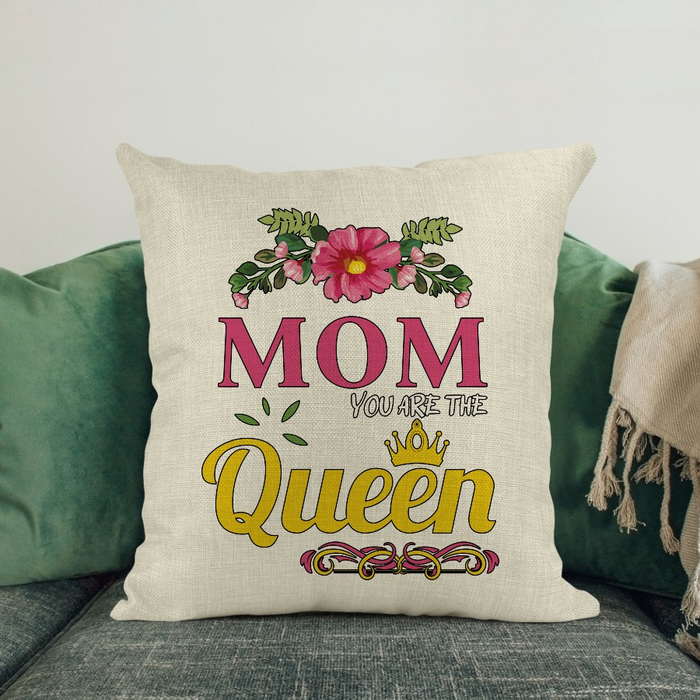 Μαξιλάρι Λινό | Mom you are the Queen