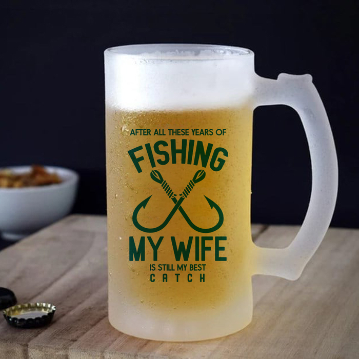 Ποτήρι μπίρας | My wife is my best catch