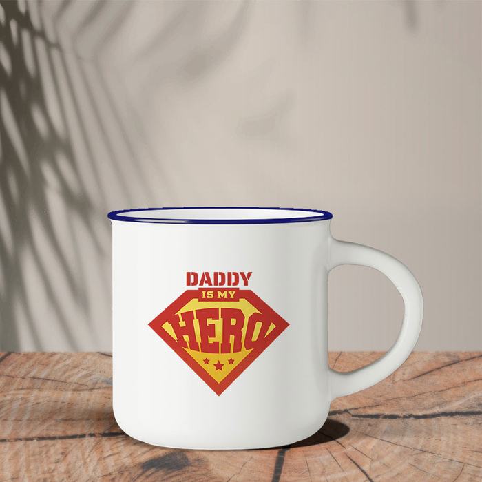 Ρετρό Κούπα | My daddy is my superhero