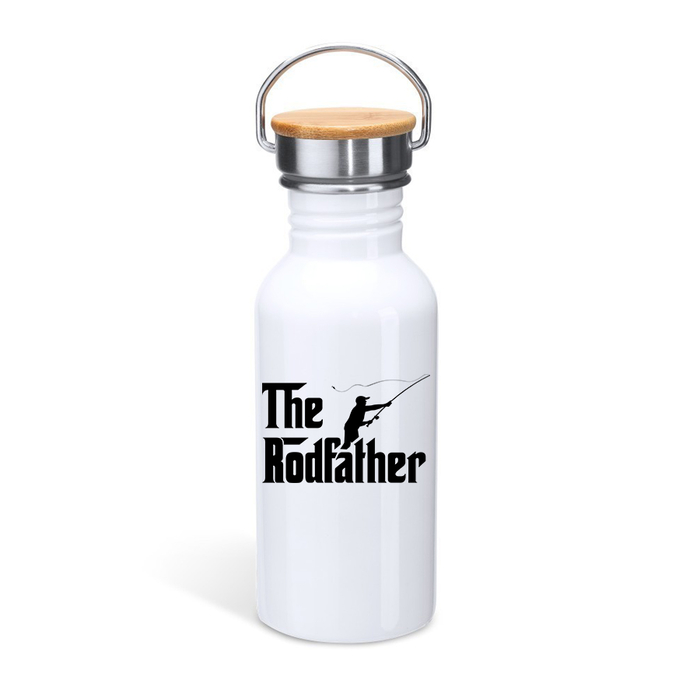 Μπουκάλι θερμός με καπάκι μπαμπού | The Rodfather