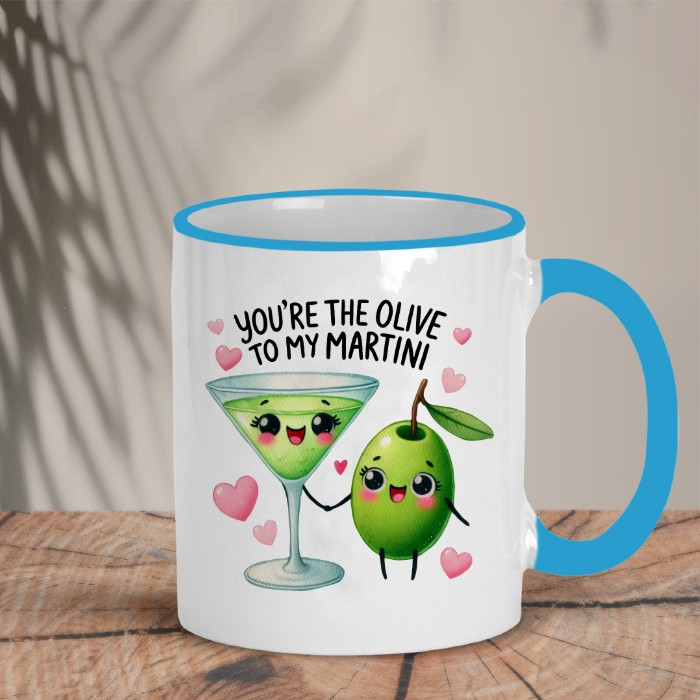 Δίχρωμη Κούπα | Olive to my Martini