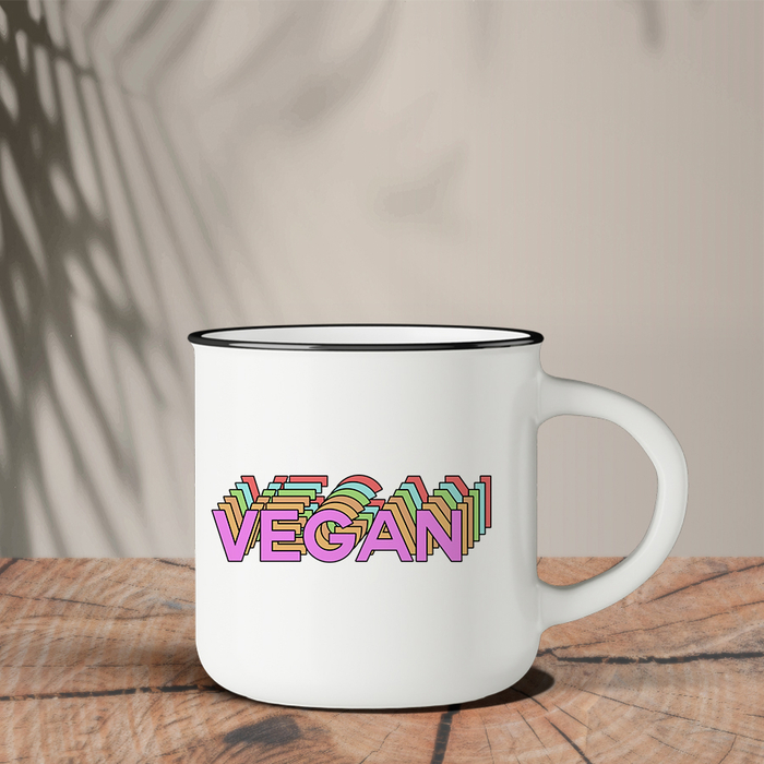 Ρετρό Κούπα | Vegan 3D Ρετρό Κούπα | Vegan 3D