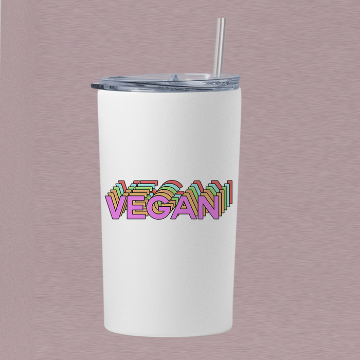 Τumbler θερμός 360ml | Vegan 3D Τumbler θερμός 360ml | Vegan 3D