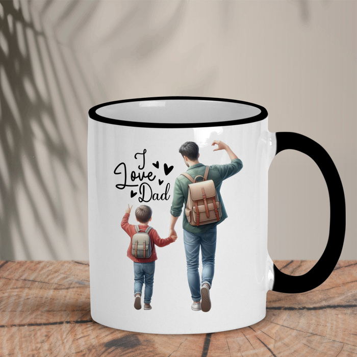 Δίχρωμη Κούπα | I love Dad