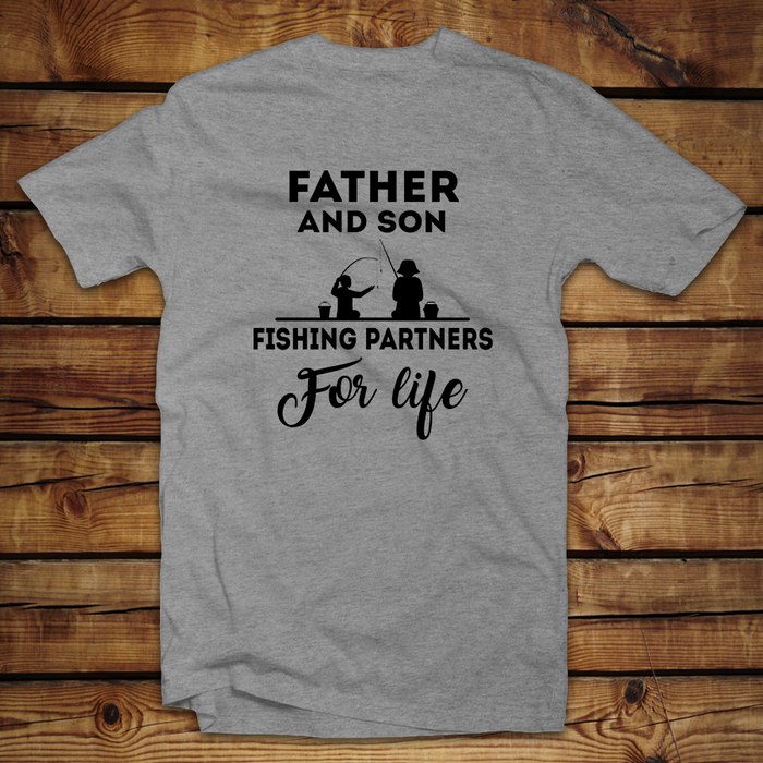 Unisex μπλουζάκι | Father and son fishing partners