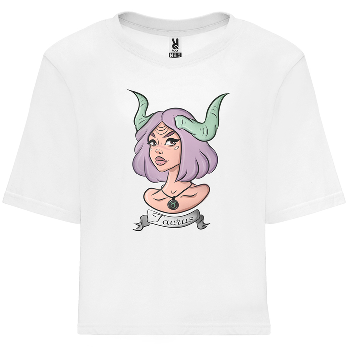 Crop Top | Ταύρος καρτούν